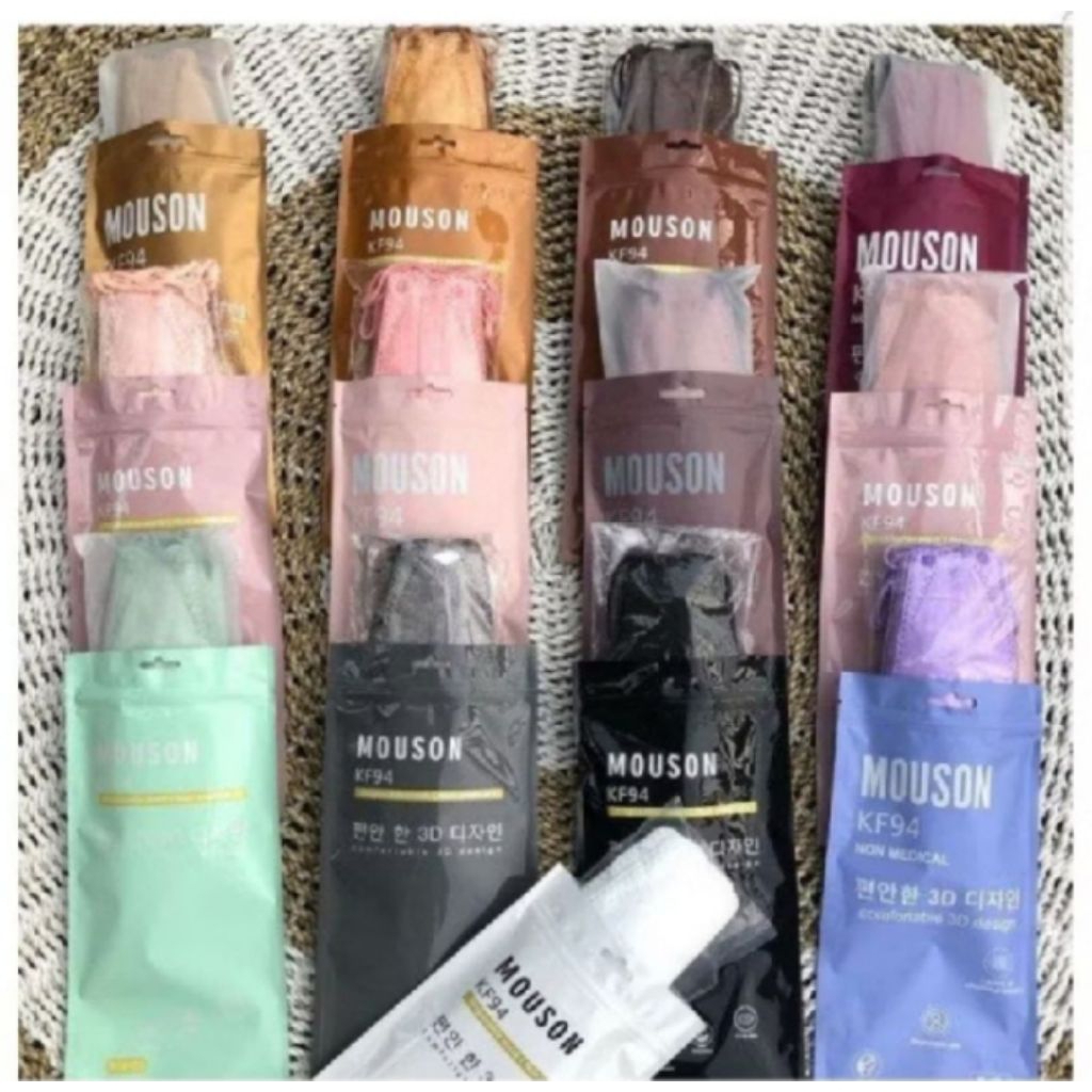 MASKER KF94 MOUSON PREMIUM 4Ply (50pcs)