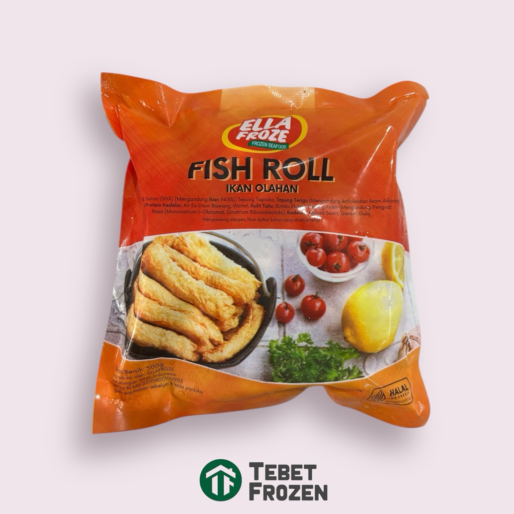 

ELLAFROZE FISHROLL 500GRAM - TEBET FROZEN