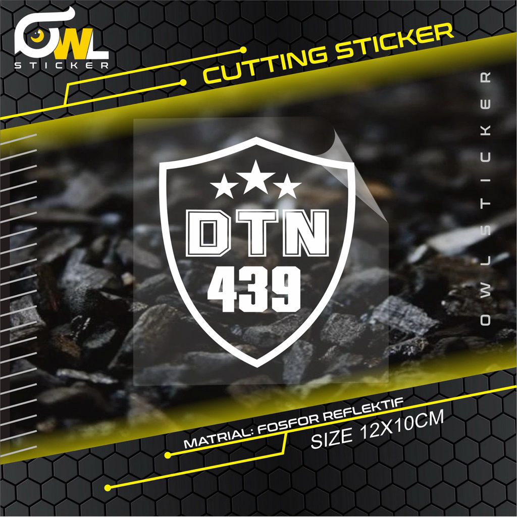 STICKER CUTTING STICKER MOTOR MOBIL l  DTN 439