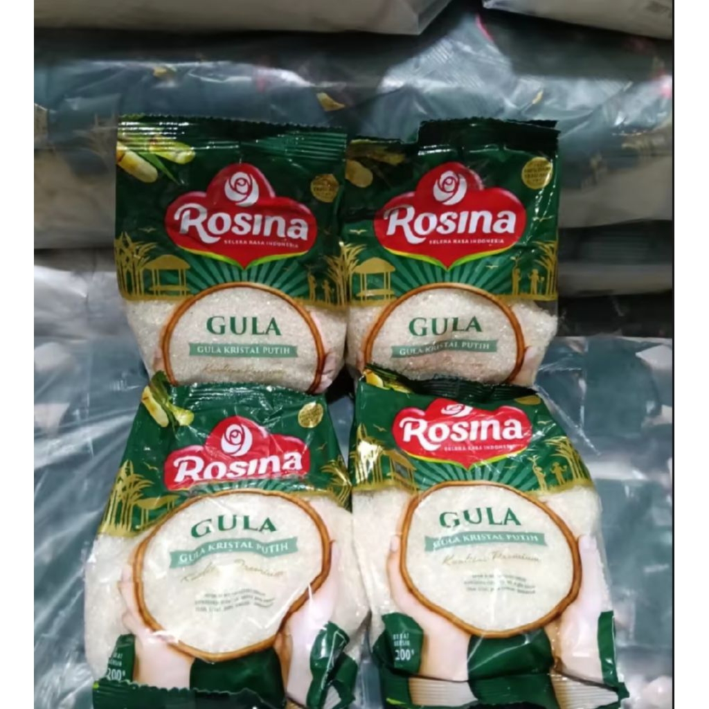

gula rosina 200g/ gula kristal putih rosina 200gram