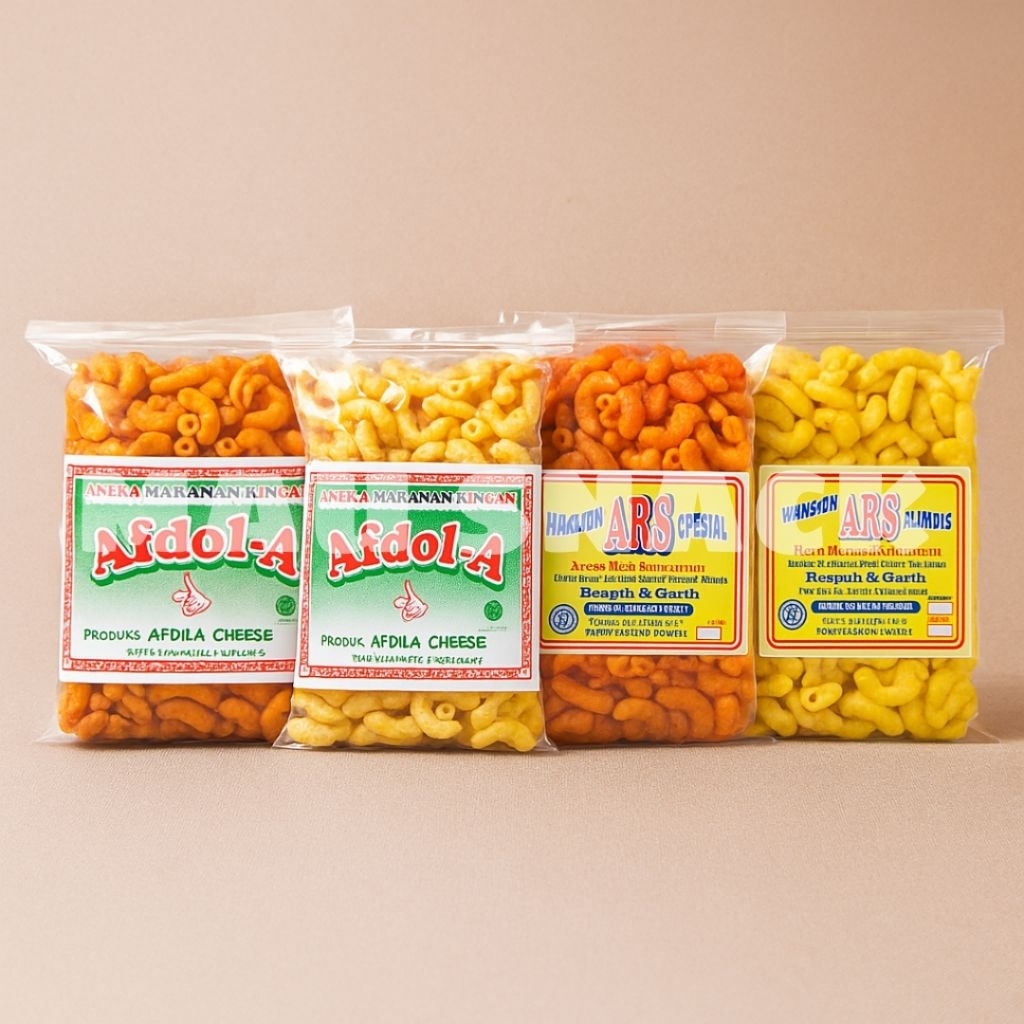 

ANEKA MACAM MACARONI BASAH MEREK AFDOL-A DAN ARS