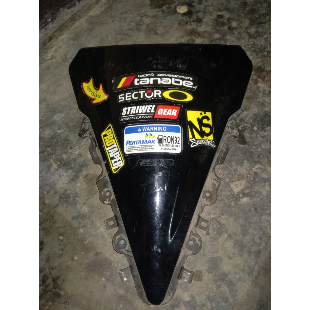 VISOR Windshield / visor ORI Yamaha R15 V2 Second original