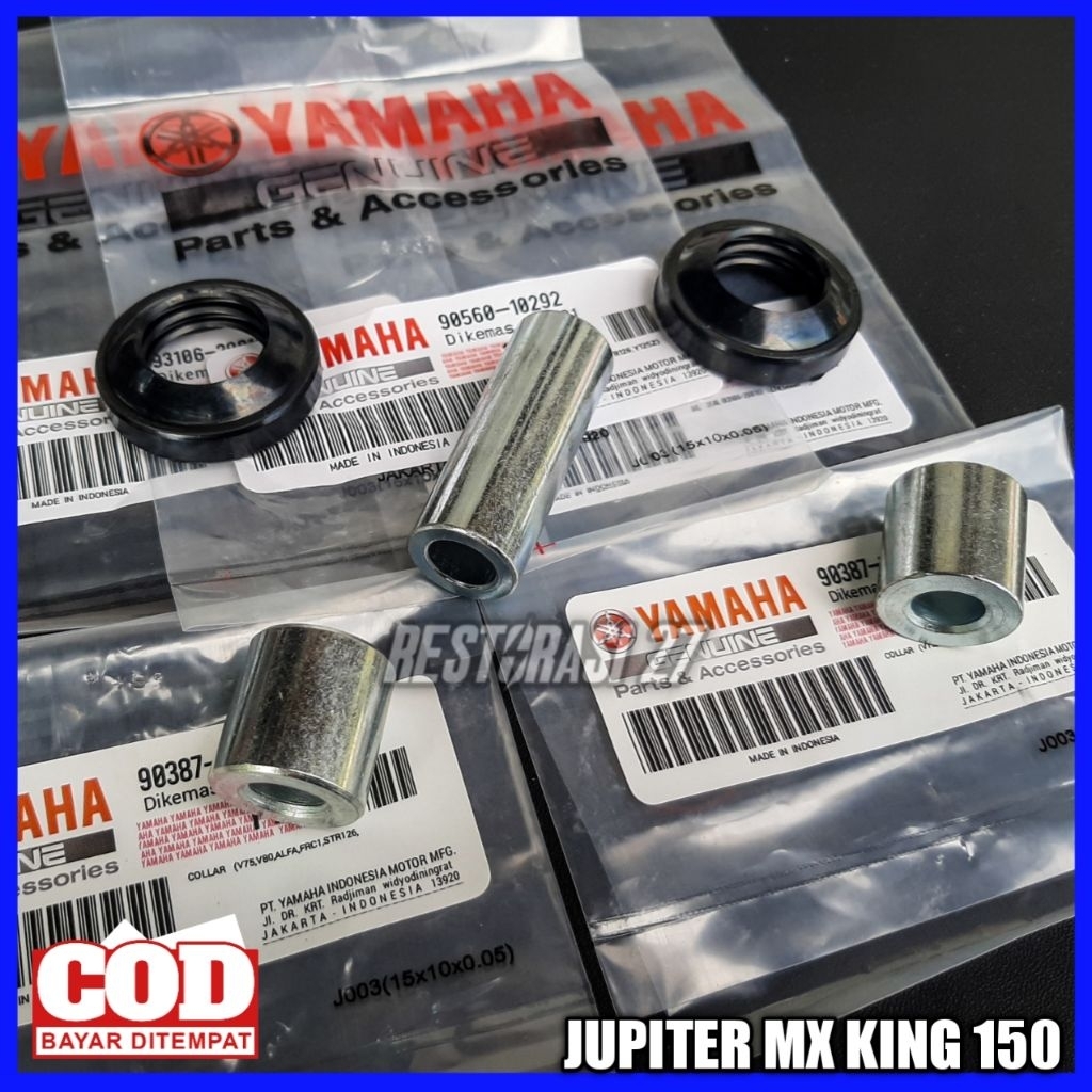 Seal dan Bosh Roda Depan Yamaha Mx king 150 Seal Roda depan Bagian kanan Dan Kiri yamaha mx king Bos