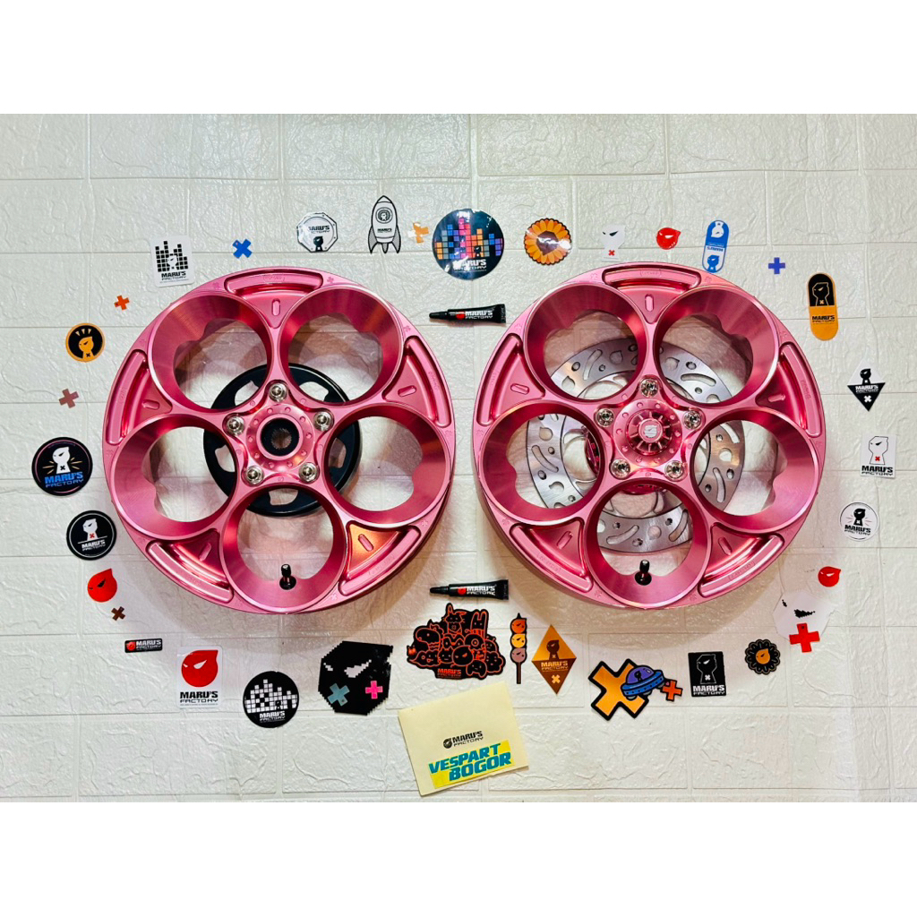 velg marus factory w225 limited edition for vespa matic