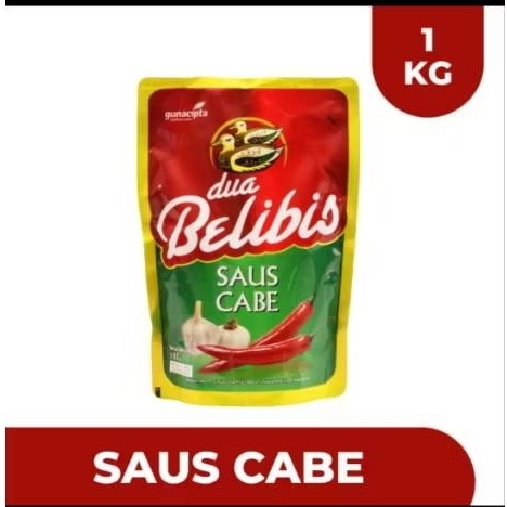 

Dua Belibis Saus Cabe 1kg Refil