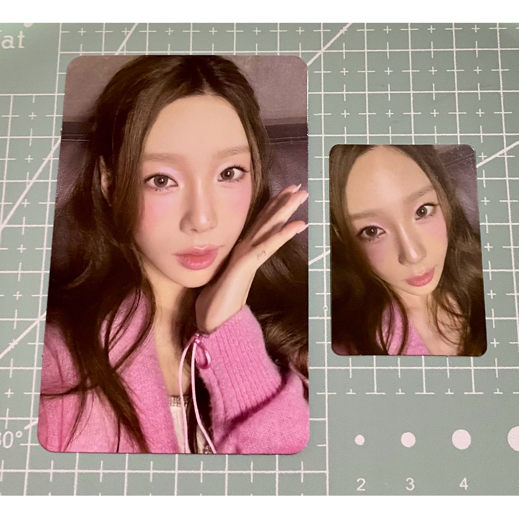 Taeyeon photocard SMTOWN album 30th anniversary time capsule ver future ver snsd pc tiffany seohyun 