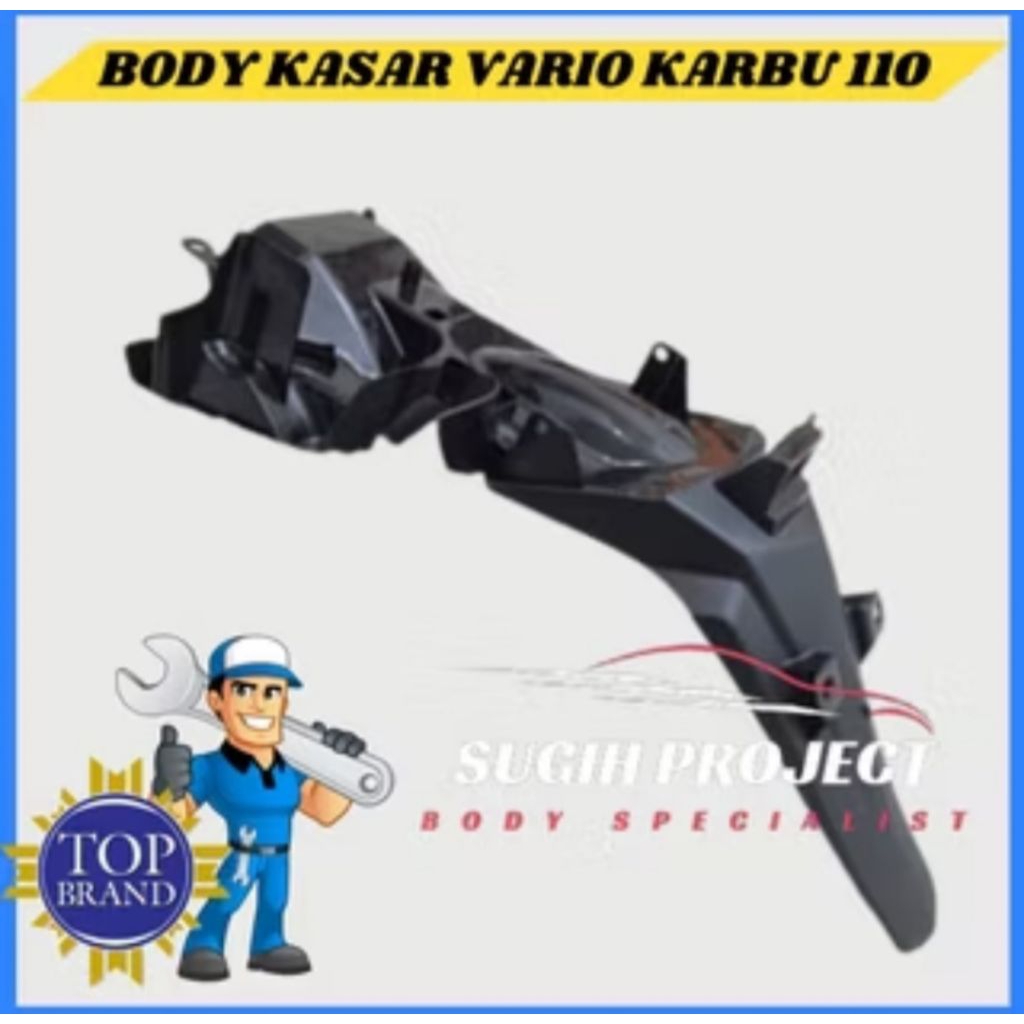 Satuan eceran body kasar vario 110 karbu spakbor belakang vario 110 karbu