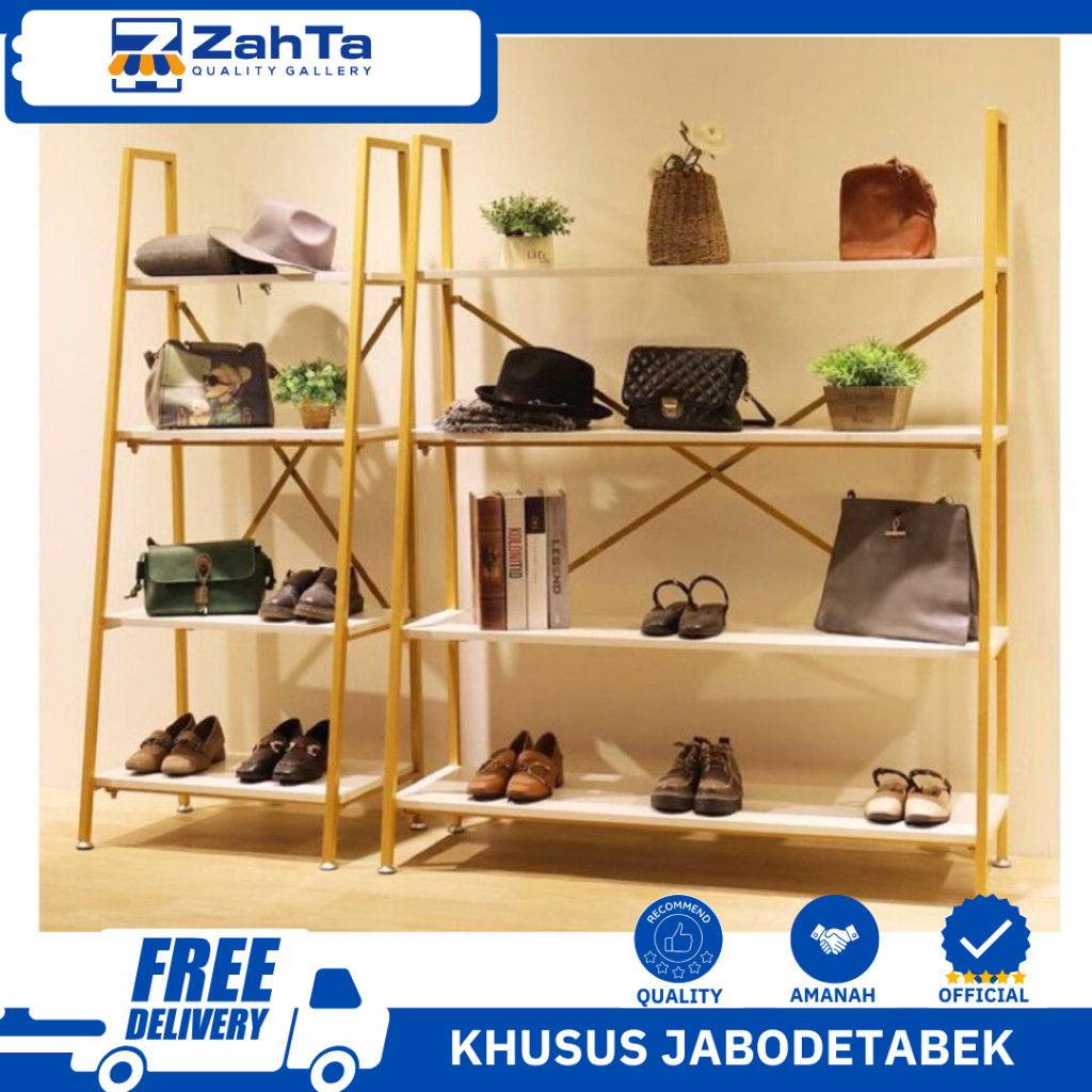 ZAHTA - RAK SANDAL TAS RAK DISPLAY 2 UNIT