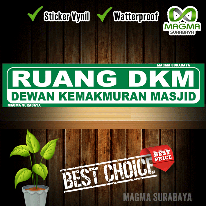 

Stiker RUANG DKM - Dewan Kemakmuran Masjid