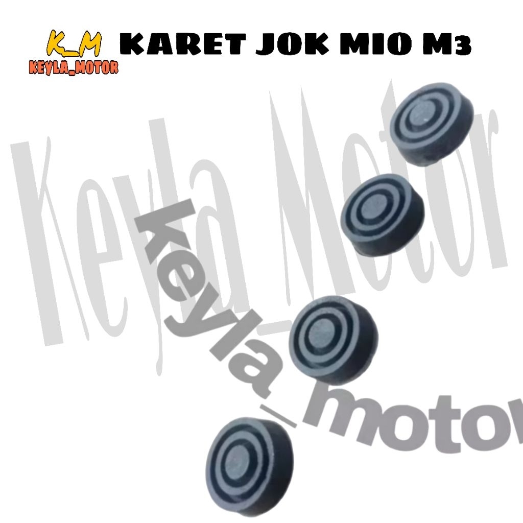 KARET JOK MIO M3 4 PCS  KARET GANJAL KARET JOK ANTI PEREDAM UNTUK  JOK MOTOR YAMAHA  MIO M3