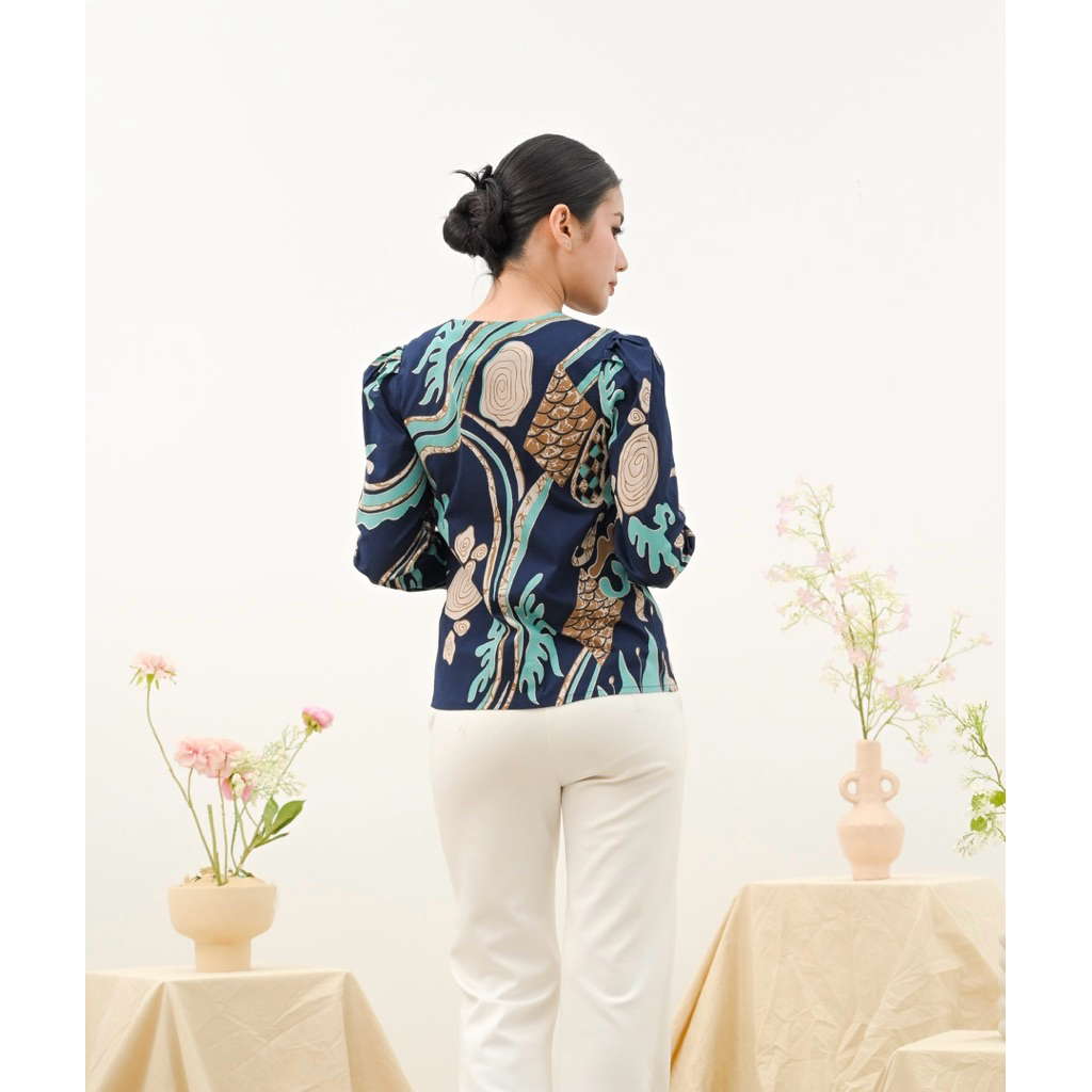 RB3 Atasan Batik Lengan Panjang Nuansa Batik - 331AYU