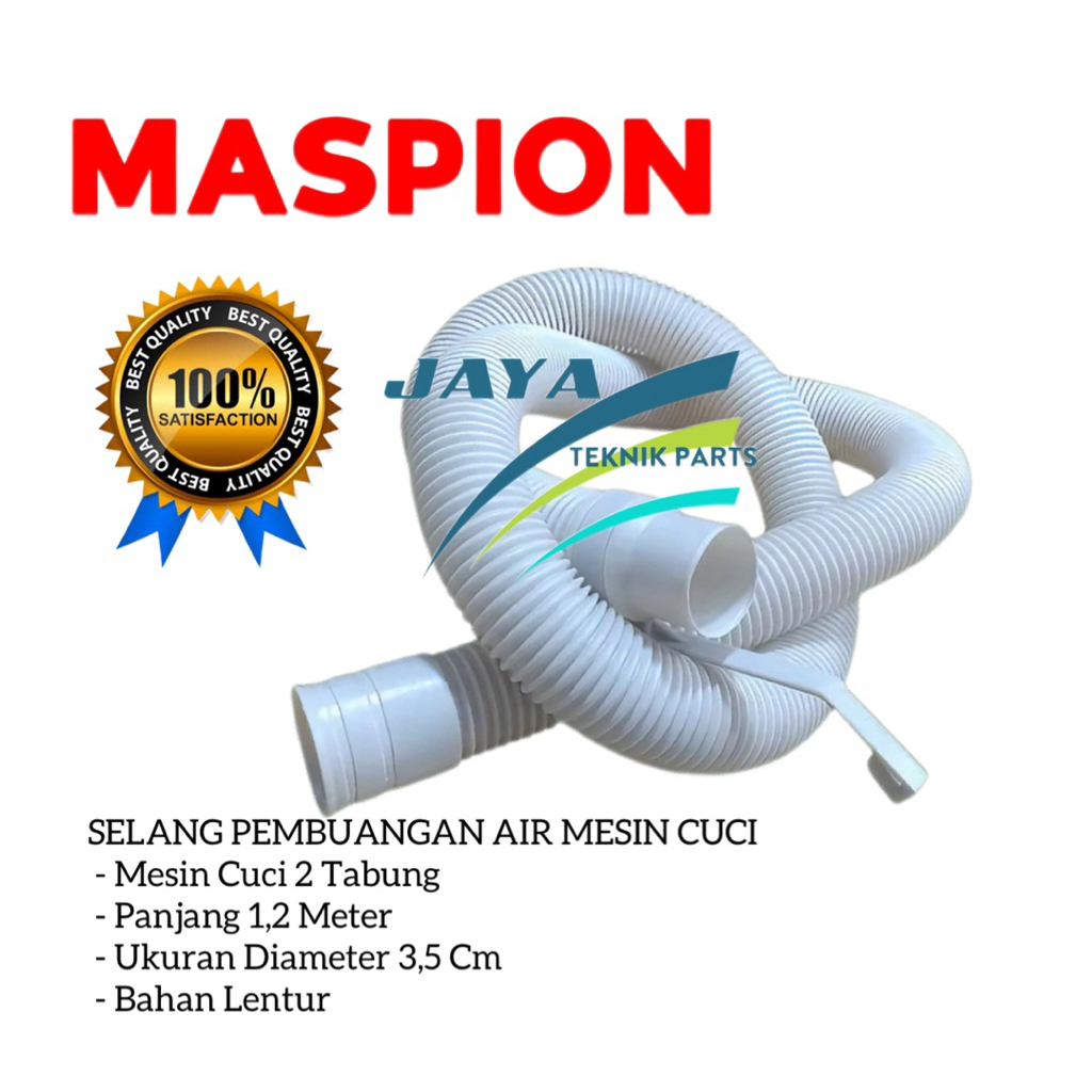 [MASPION] Selang Pembuangan Mesin Cuci Maspion 2 Tabung