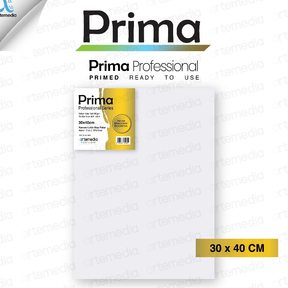 

KODE J12R Prima Professional 3x4cm Cotton Canvas