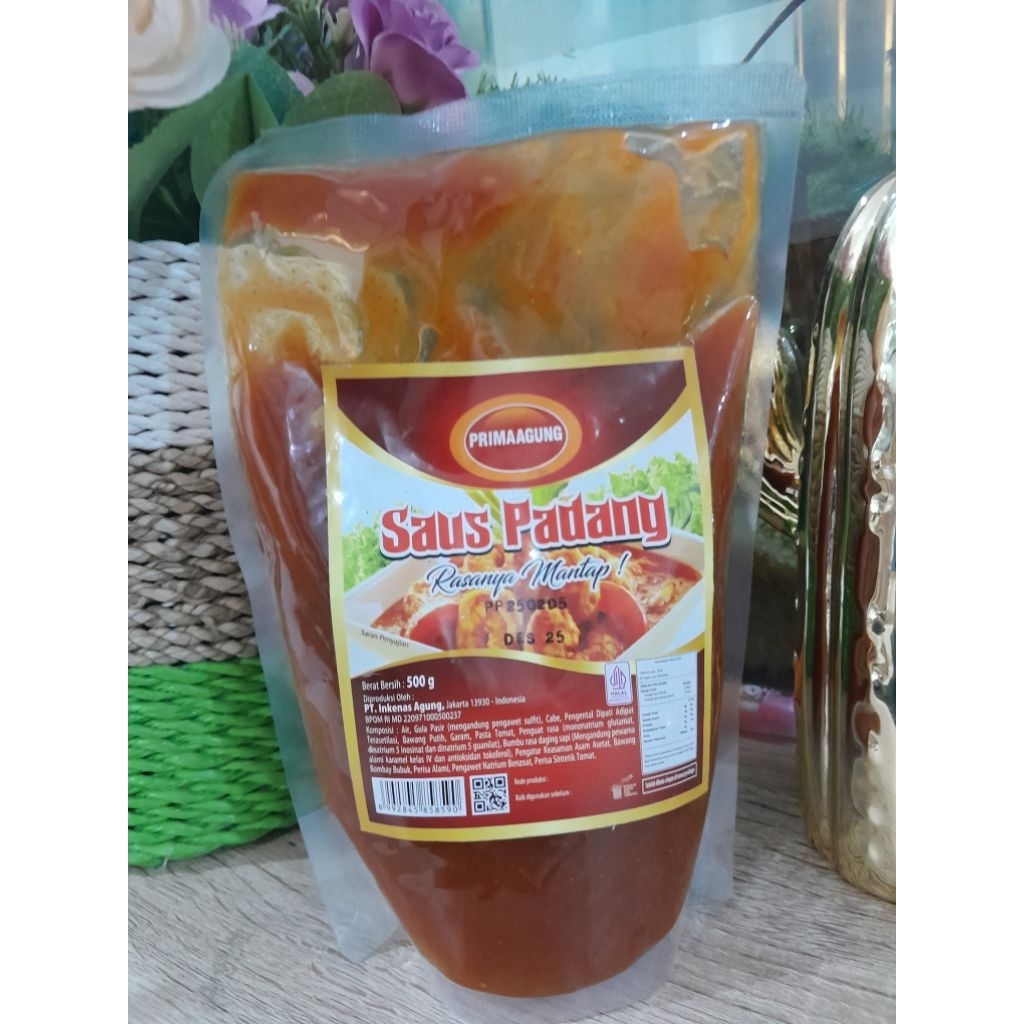 

SAUS PADANG PRIMA AGUNG 500gr