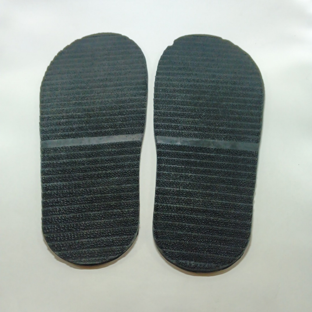 Sol Potong Outsole Sandal Karet Rubber Genteng Hitam