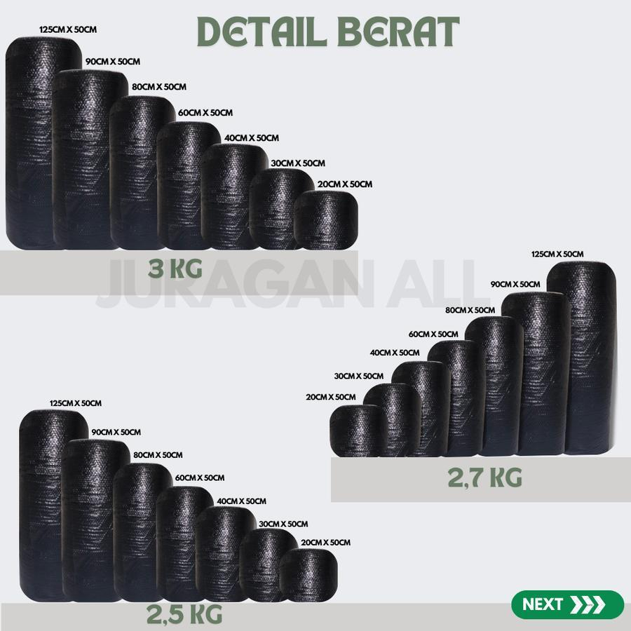 

BUBBLE WRAP 1 ROLL 125 X 50 M / PLASTIK BUBBLE WRAPING / PEMBUNGKUS PAKING / BUBBLE WRAP / BUBBLE / BUBBLE WRAPING / BUBBLE WRAP 2X STRONGER