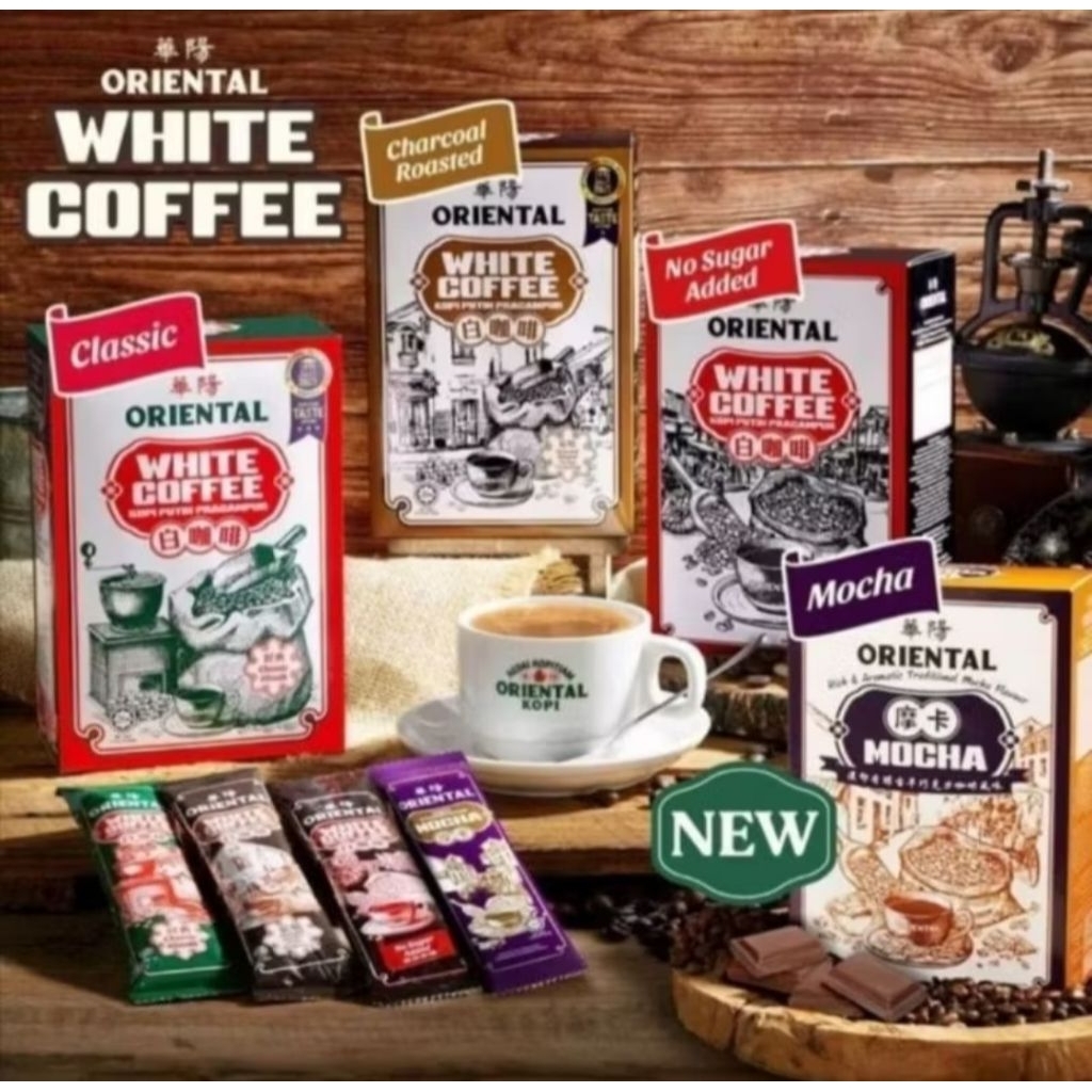 

ORIENTAL White Coffee PreMix Kopi Putih PraCampur.