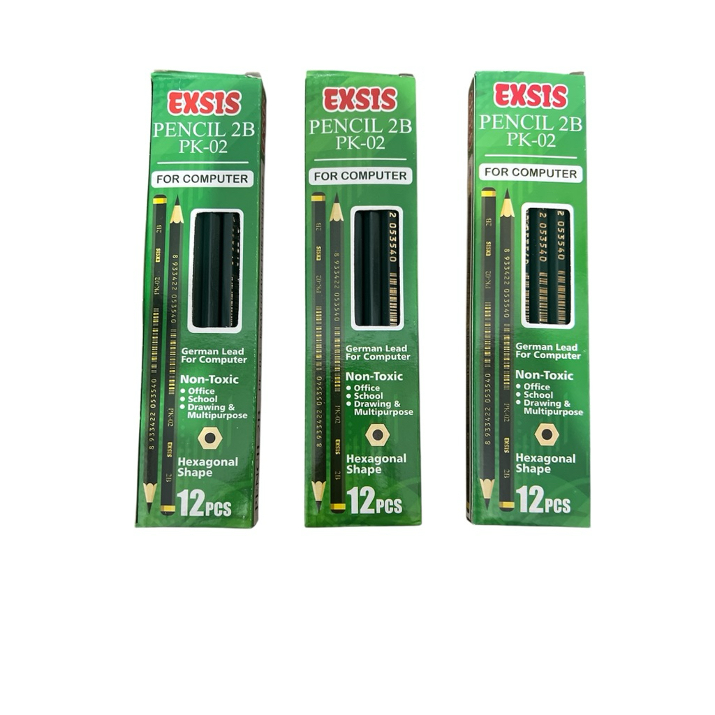 

Pensil kayu 2B murah box isi 12 buah
