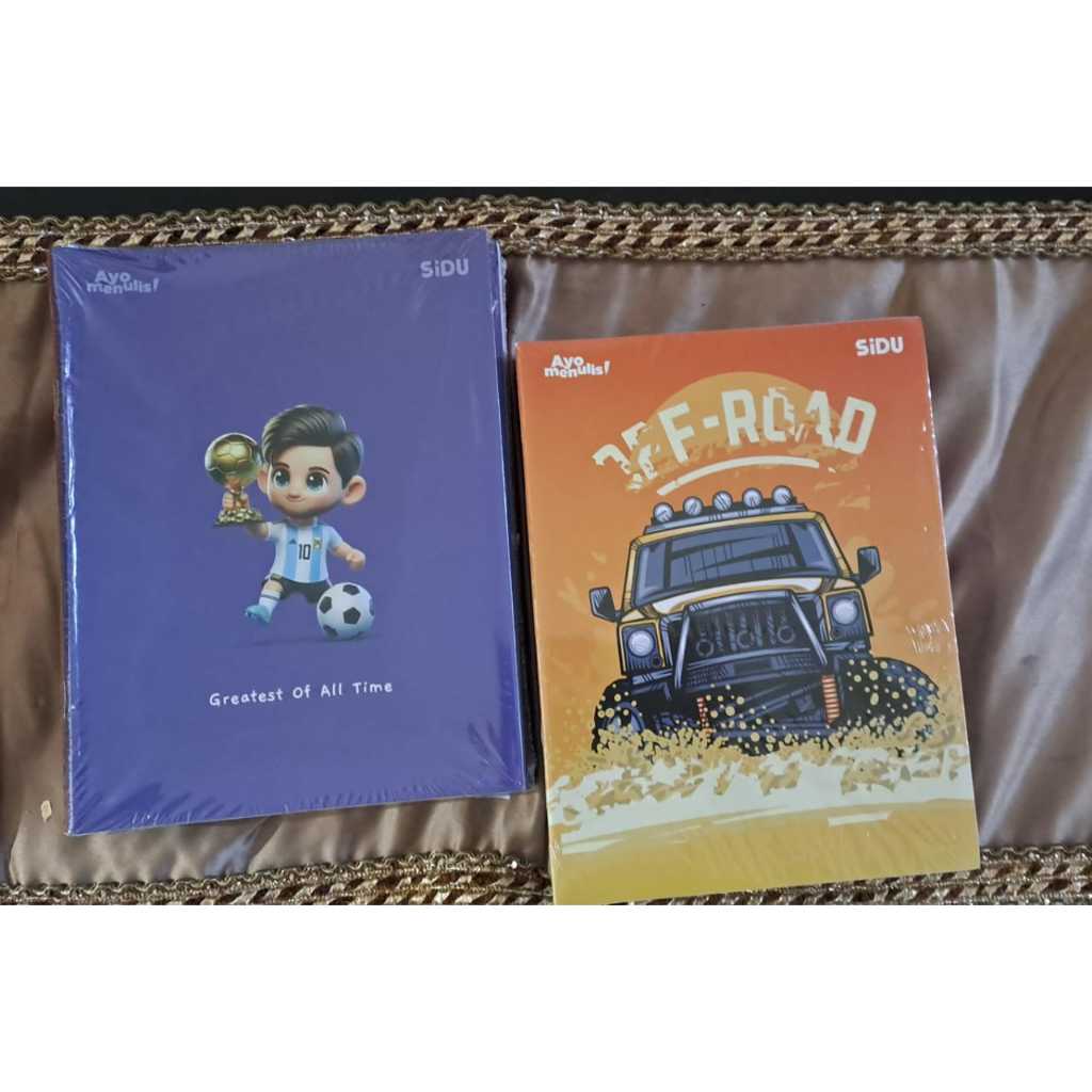 

Buku Tulis SIDU isi 38 Lembar 1 Pak FREE SAMPUL BENING
