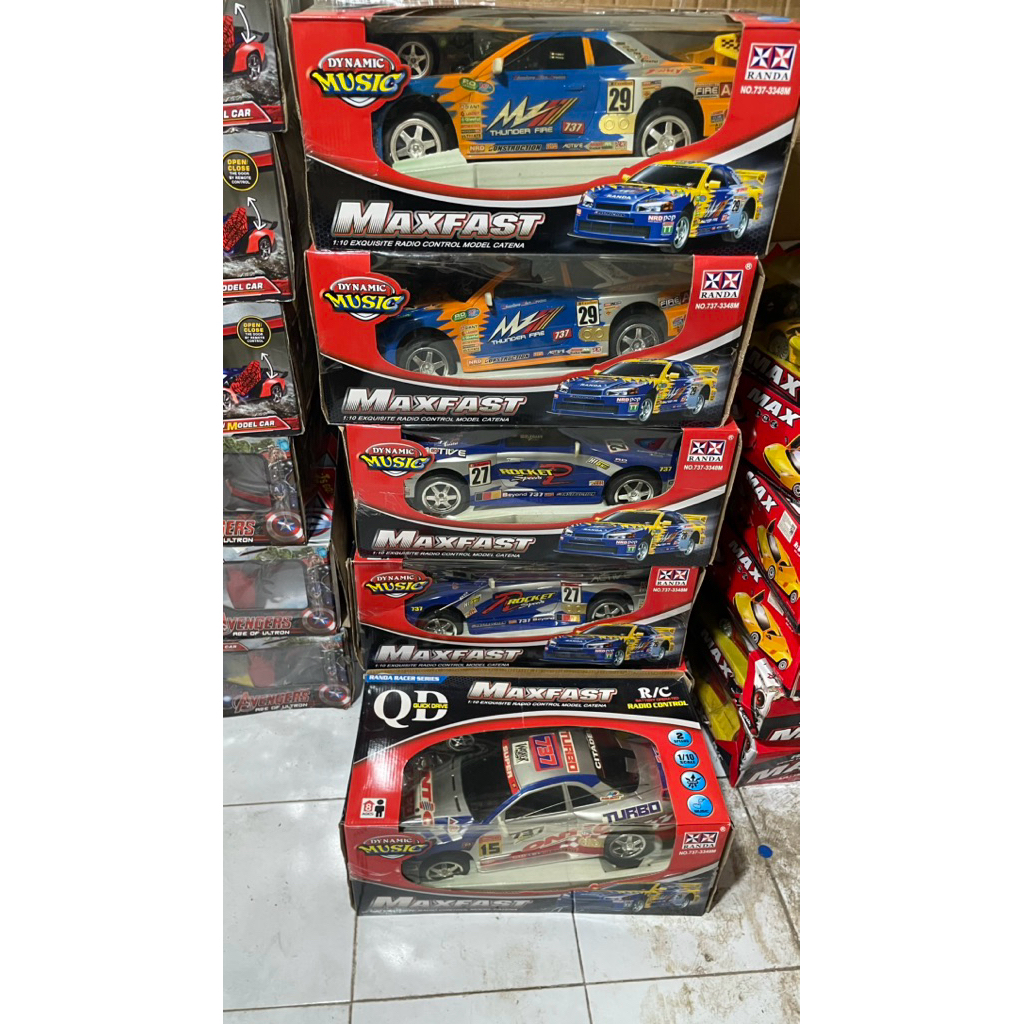 mobil remote rc qd randa 1:0 new stok lama