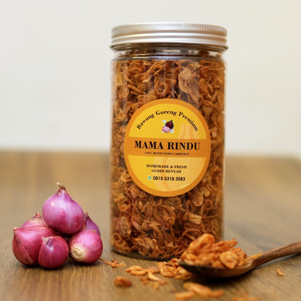 

Bawang Goreng Premium Tanpa Campuran Tepung Homemade Murni - Mamarindu.idn