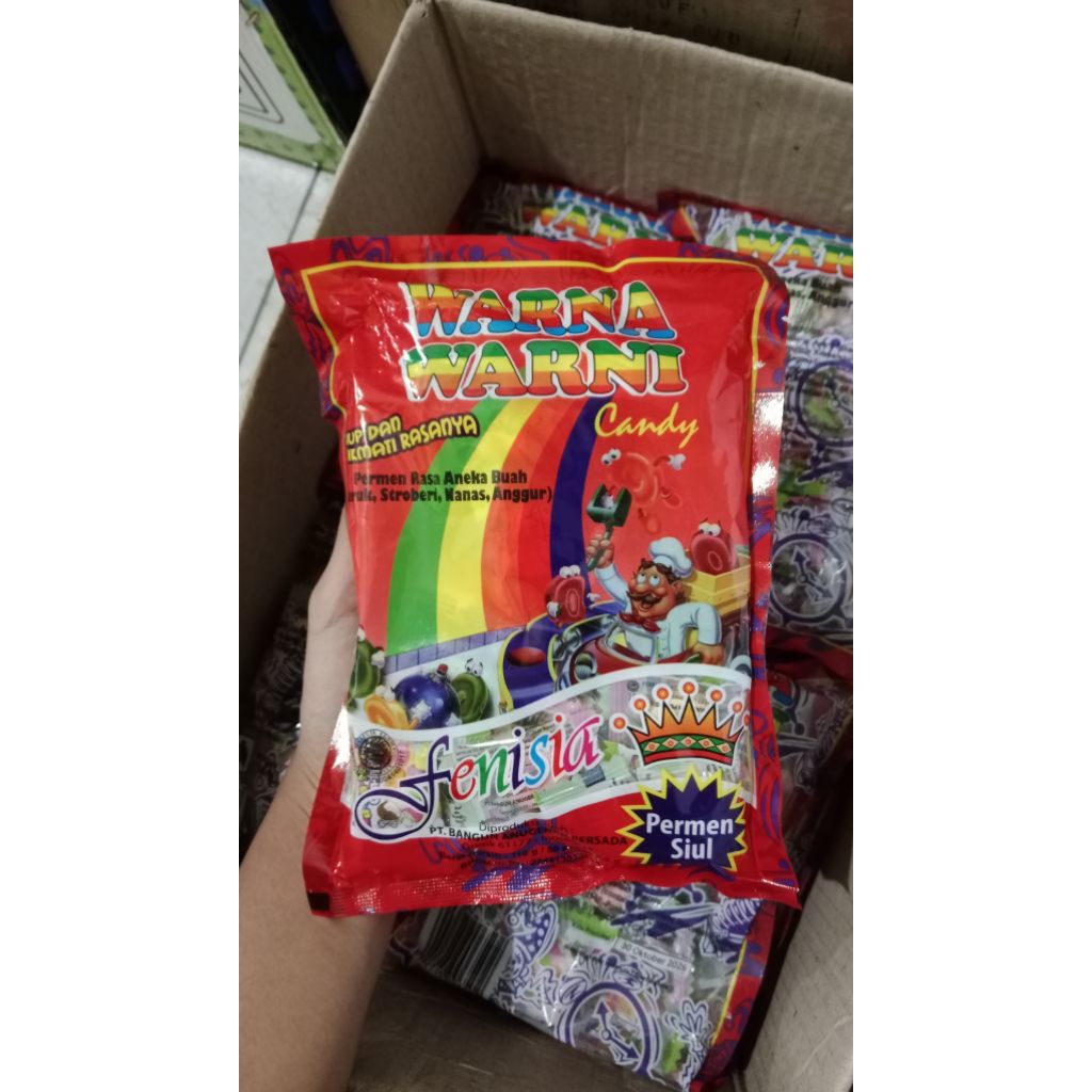 

PERMEN SIUL/PELUIT WARNA-WARNI