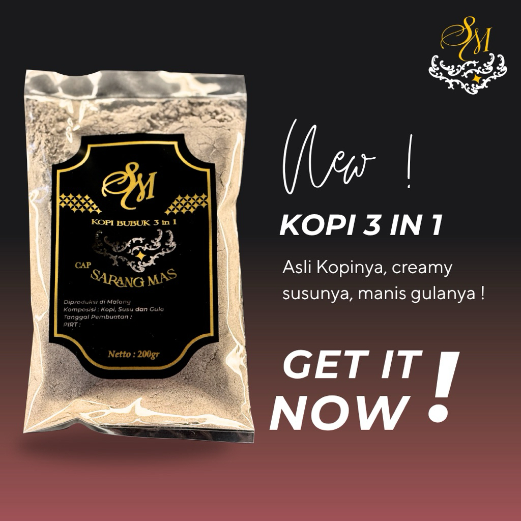 

Kopi SarangMas 3 in 1