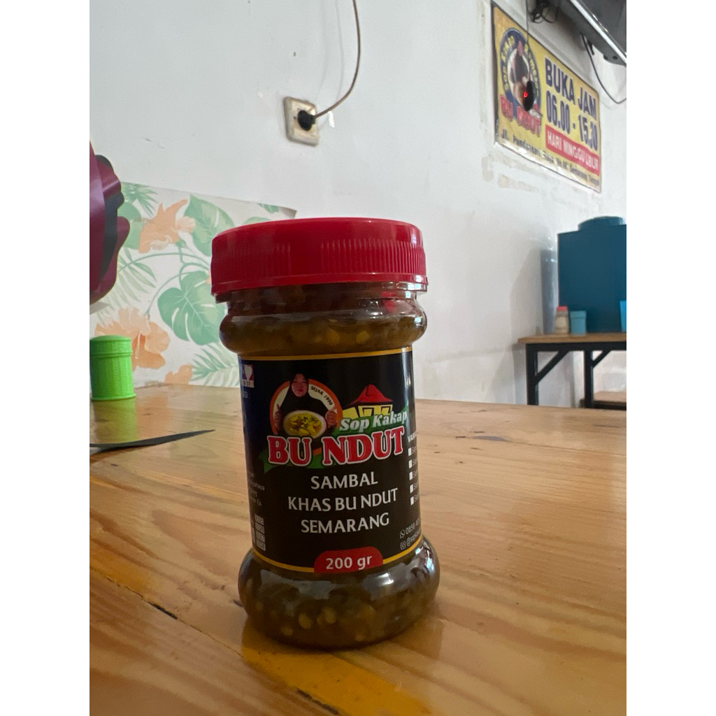 

Sambal ijo Bu Ndut Semarang