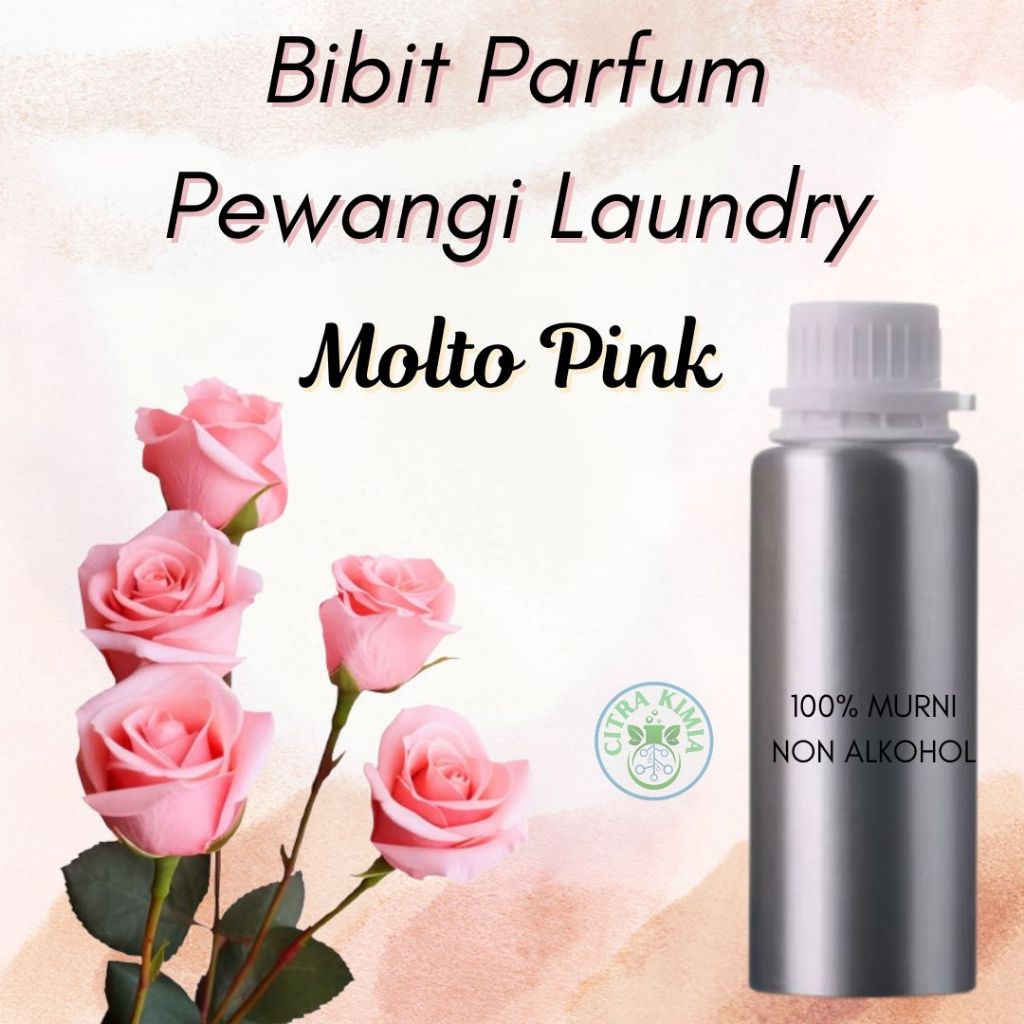Bibit Parfum Pewangi Laundry Molto Pink 1 Liter - Bibit Parfum Inspired Molto Pink Usaha Laundry Pro