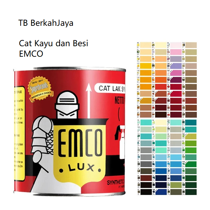 Emco Cat Kayu dan Besi Cat Minyak Semi Duco 1Kg