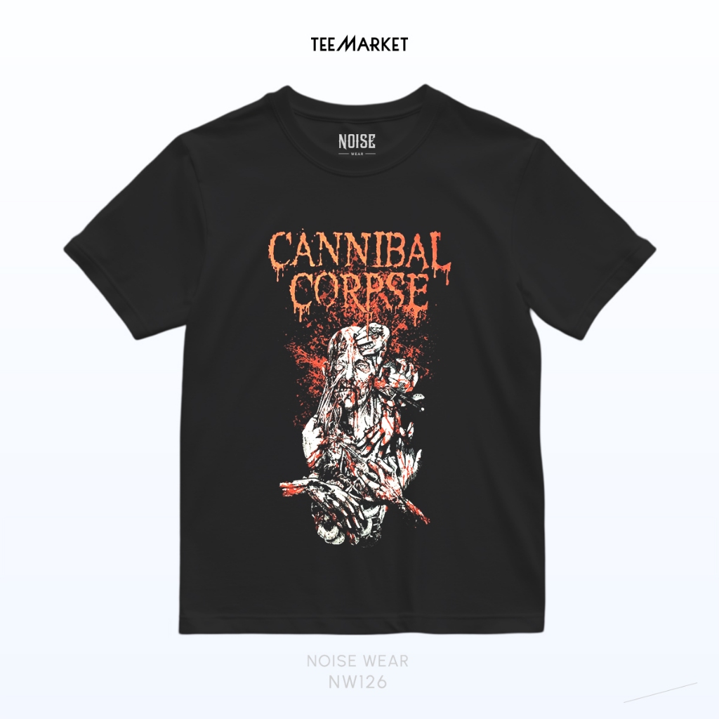 NW126 Kaos Band Cannibal Corrse - Baju Music Noise Wear