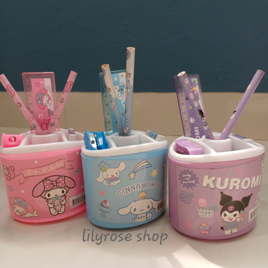 

Set ATK dan holder san*** 998 KUROMI CINNAMOROLL MY MELODY