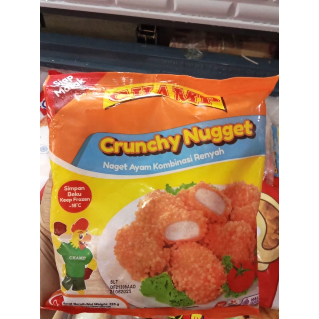 

Nugget champ Crunchy 225gr