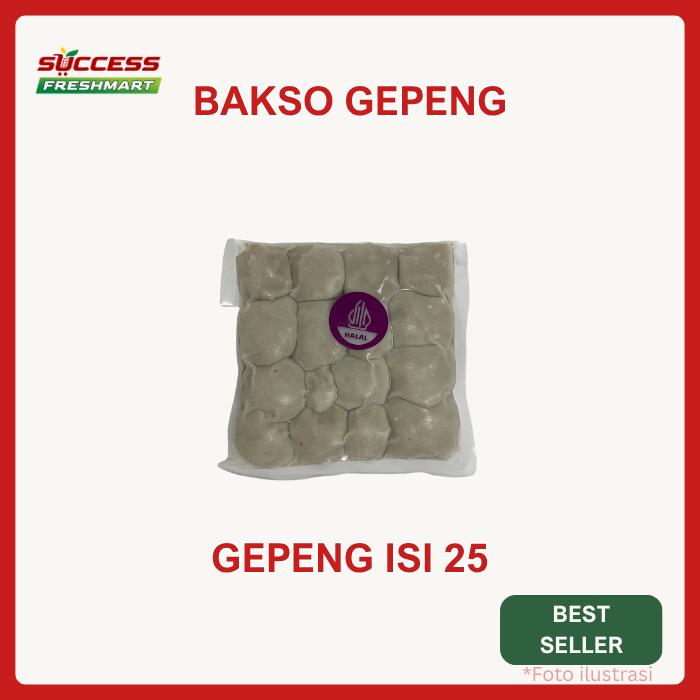 

Bakso Sapi Gepeng isi 25