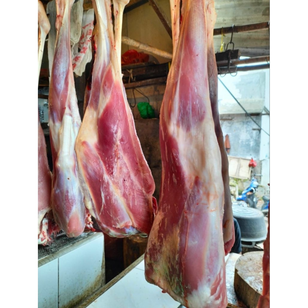 

paha belakang kambing muda dijamin fresh segar 1kg