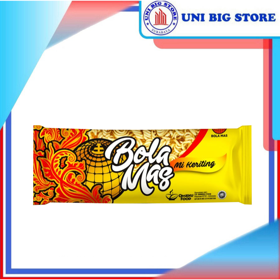 

Bola Mas Mie Keriting 200 gr Oven Dried Noodle Kuning