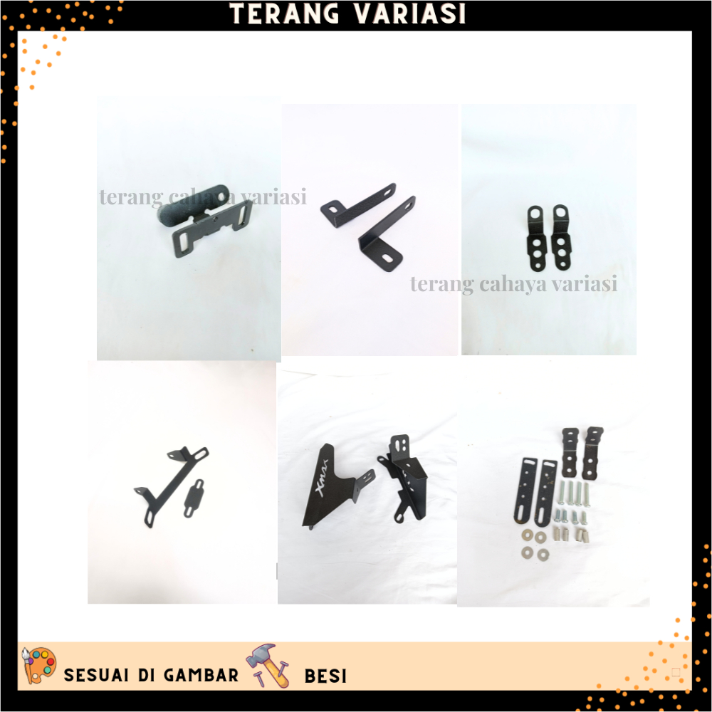 BRACKET BRAKET BREKET LAMPU D2 LASER FOGLAM VARIO LAMPU TEMBAK BEAT BREKET FREEGO LEXI BRACKET LAMPU