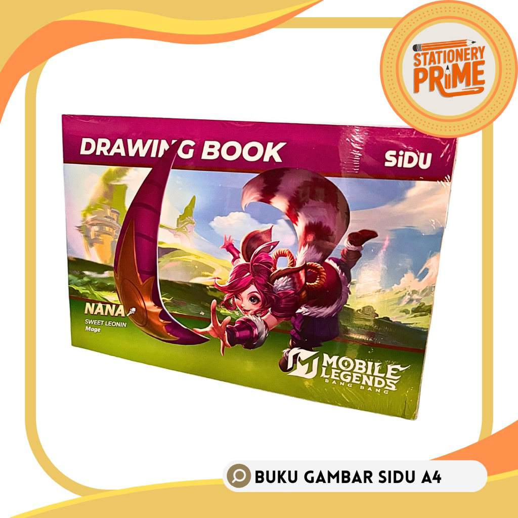 

Buku Gambar Sinar Dunia SIDU A4 Reguler Mobile Legends( 1 Pack Isi 5 Buku )