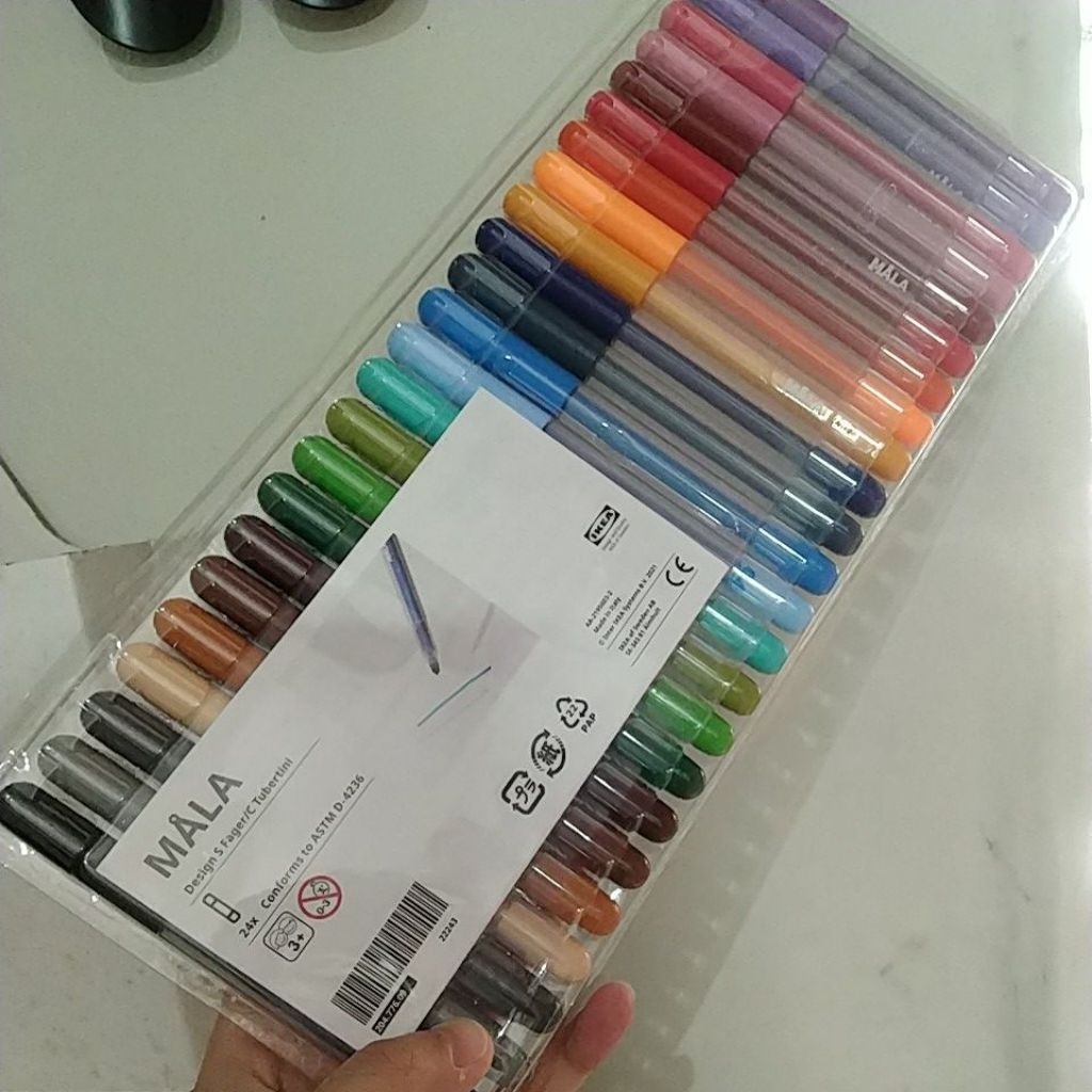 

MALA spidol warna isi banyak 24pc colour marker pen spidol gambar lukis