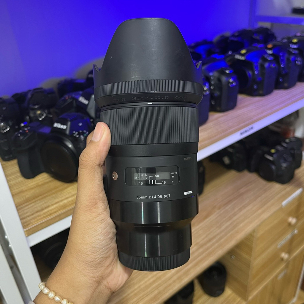 Lensa 35mm f1.4 sigma art for Sony
