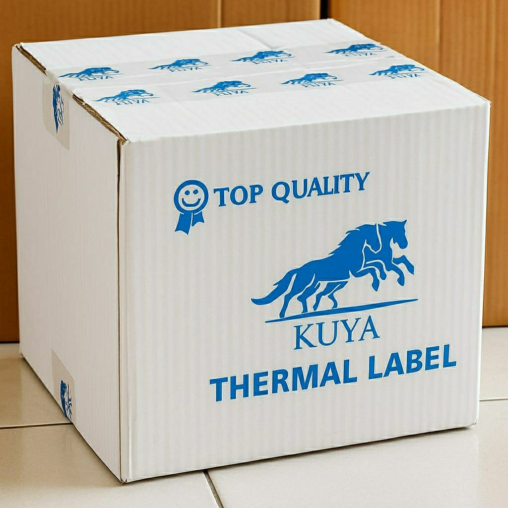 

Label Thermal Kuya 78x100mm isi 300pcs full/roll (1dus =18roll)