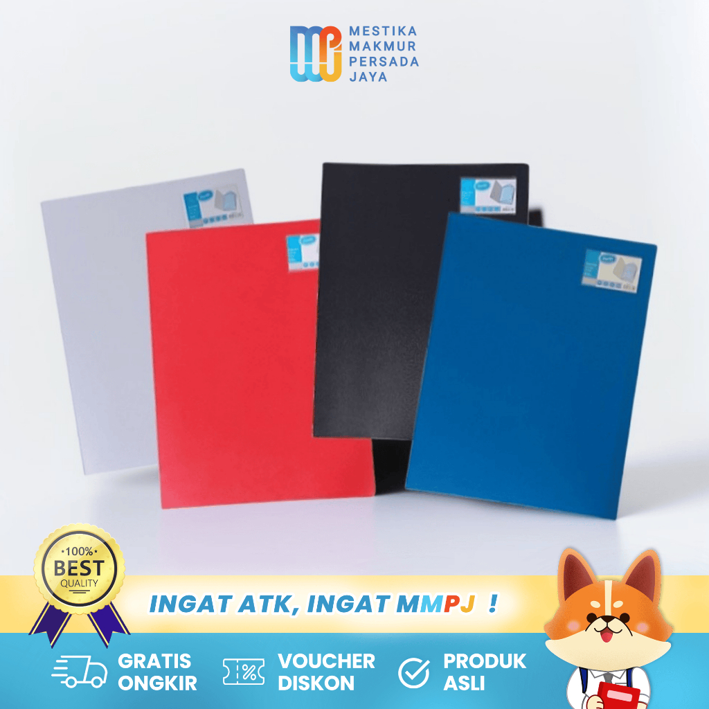 

Bantex Display Book A3 Portrait / Landscape Isi 20 Poket – Tempat Berkas Dokumen 3163/3164