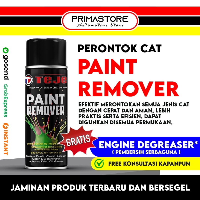 Teje Paint Remover Perontok Cat Velg Penghapus Cat Remover Semprot Paint Remover