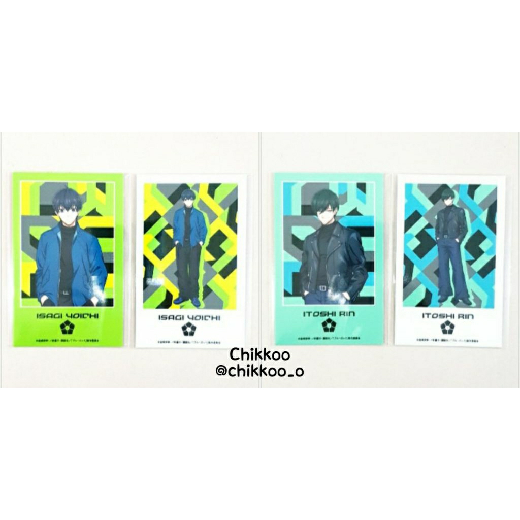 [SET] Blue Lock Zozotown Card