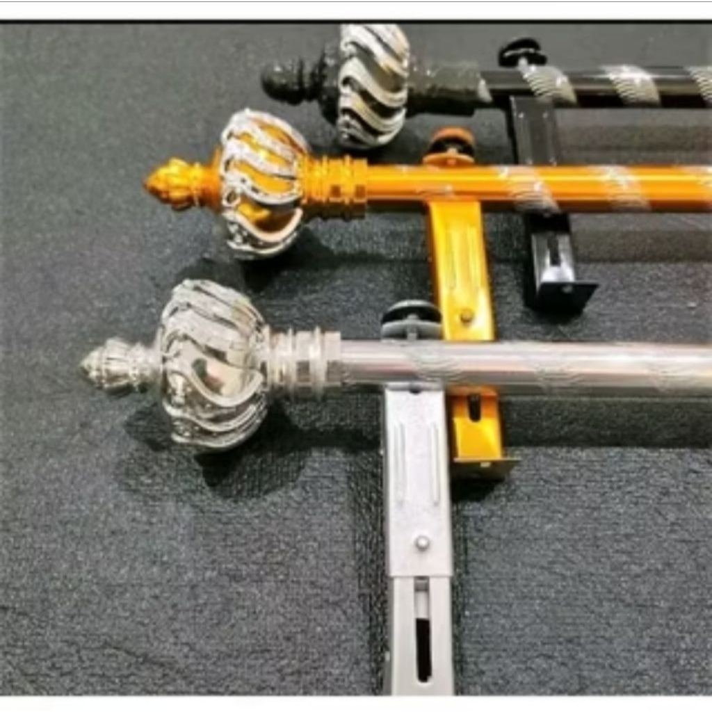 Batang Gorden Minimalis Besi Gorden Uril Polos Garis Fuul Set