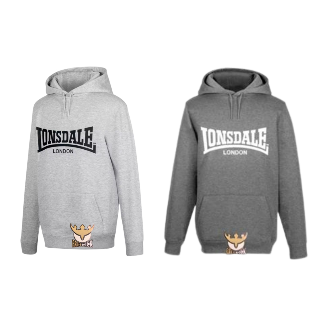 HOODIE LONSDALE LONDON CHARCOL