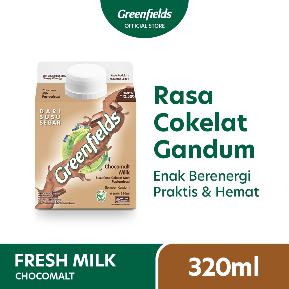 

Greenfields Fresh Milk Chocomalt 320 ml