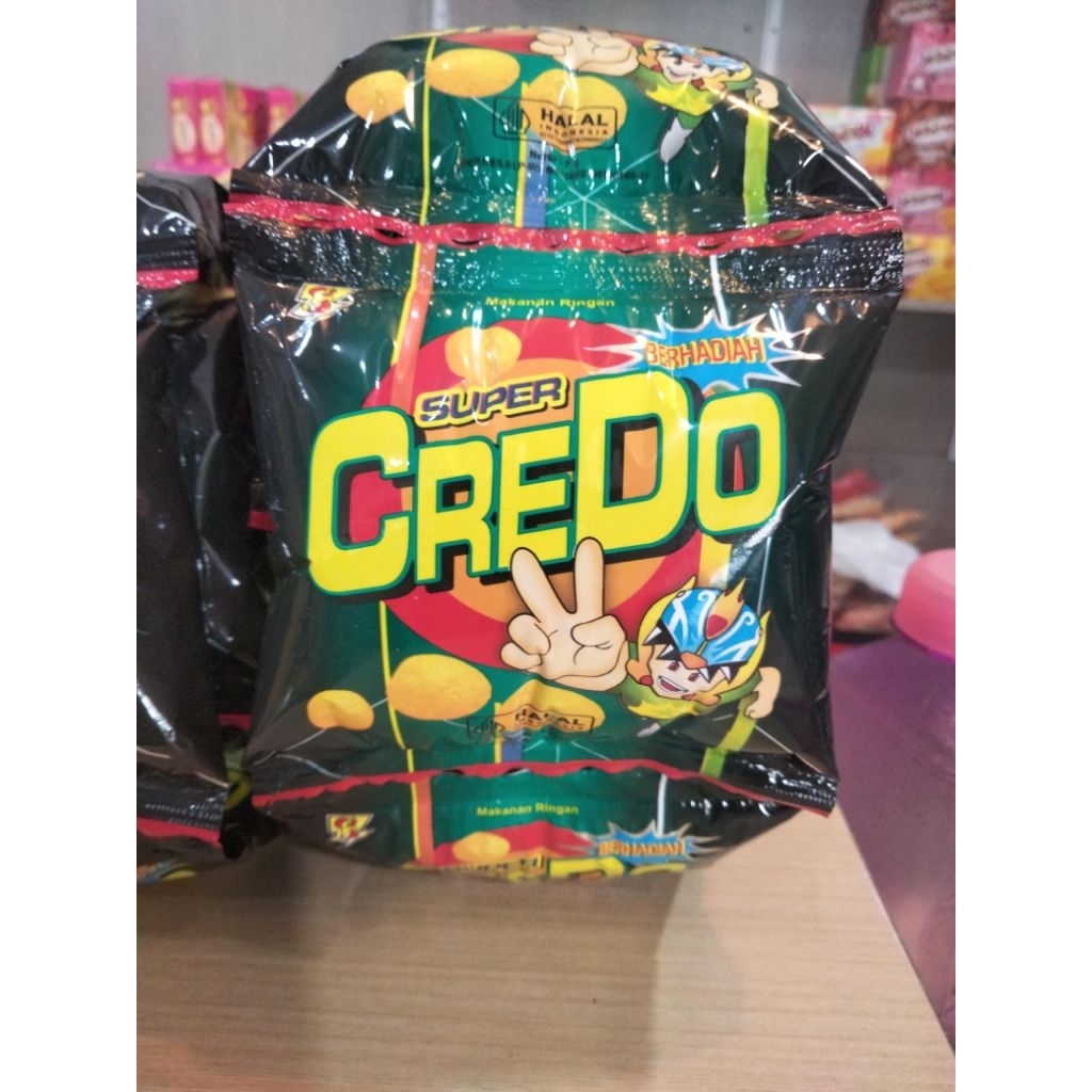 

credo renteng 7gr/snack berhadiah
