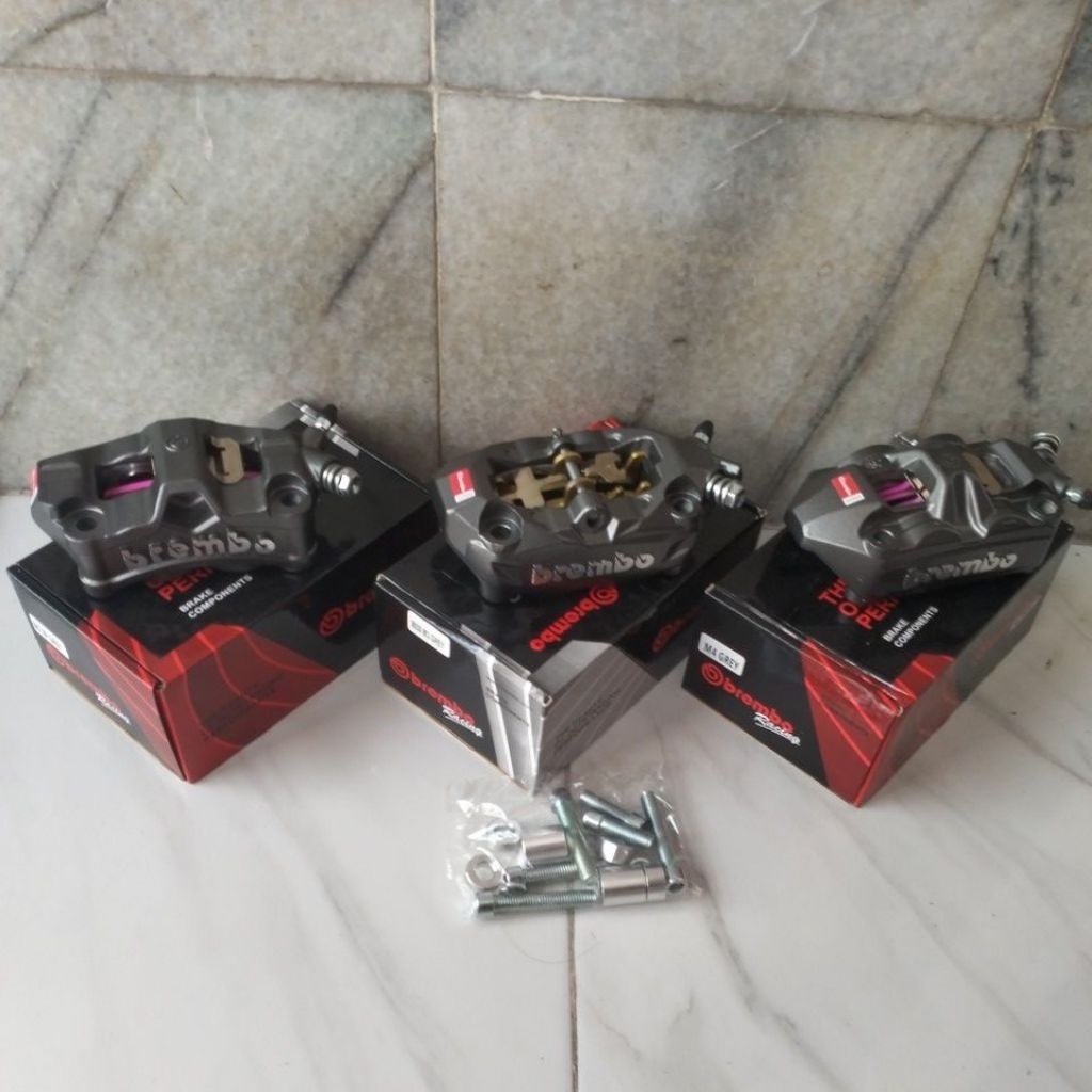 kaliper brembo import set kampas rem pnp honda gl mp tiger