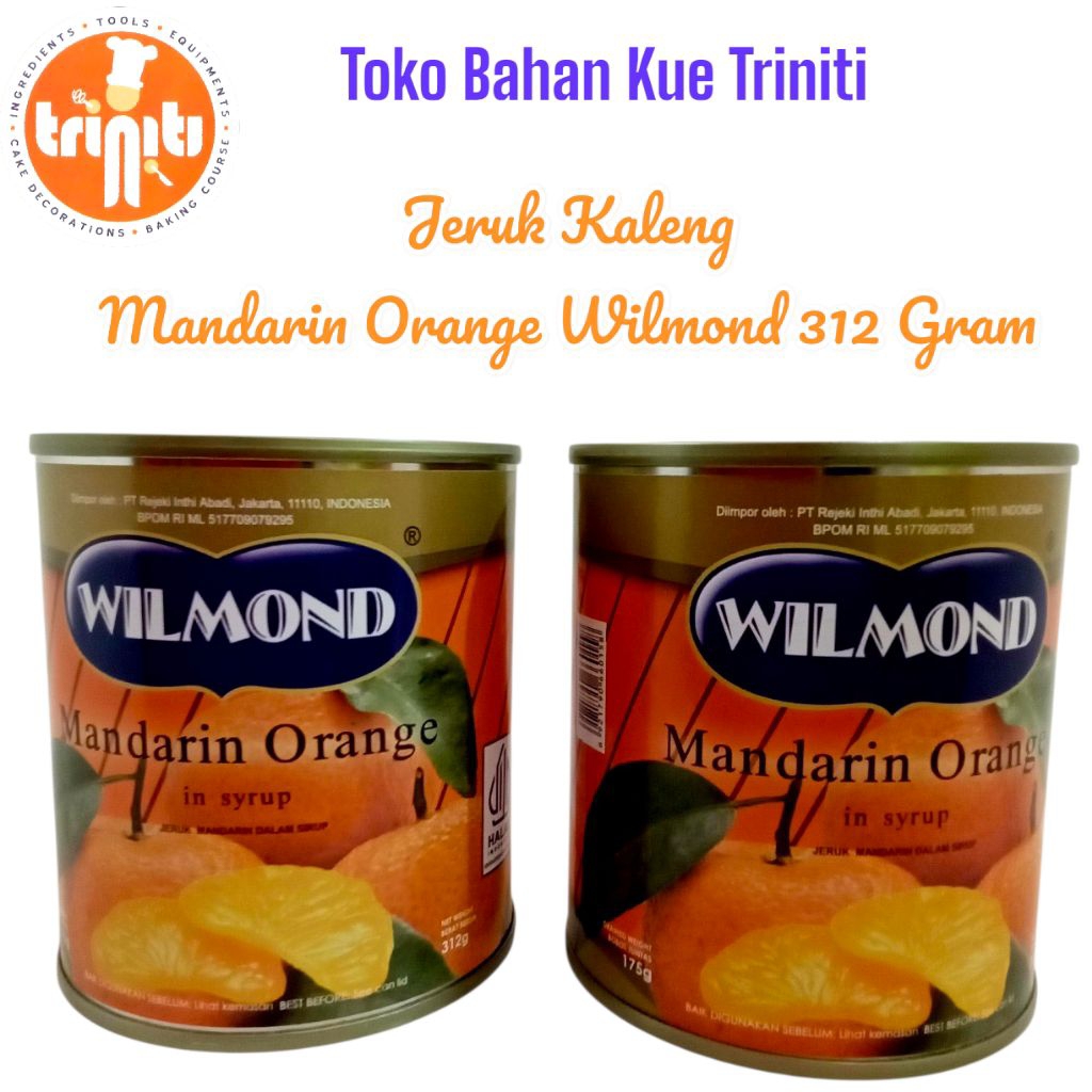 

Mandarin Orange/Jeruk Kaleng Wilmond 312 Gram